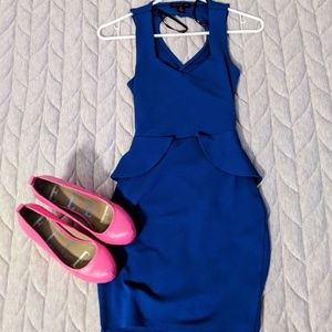 Blue Mini Dress
